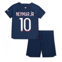 Paris Saint-Germain Neymar Jr #10 Fotballklær Hjemmedraktsett Barn 2023-24 Kortermet (+ korte bukser)